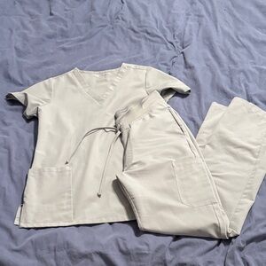 Women's Grey scrub set